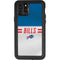 NFL Buffalo Bills White Striped iPhone 11 Pro Waterproof Case