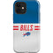 NFL Buffalo Bills White Striped iPhone 12 Impact Case