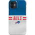 NFL Buffalo Bills White Striped iPhone 12 Mini Lite Case