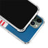 NFL Buffalo Bills White Striped iPhone 12 Pro Clear Case