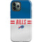 NFL Buffalo Bills White Striped iPhone 12 Pro Impact Case