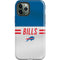 NFL Buffalo Bills White Striped iPhone 12 Pro Max Impact Case
