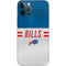 NFL Buffalo Bills White Striped iPhone 12 Pro Skin