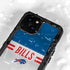 NFL Buffalo Bills White Striped iPhone 13 Mini Waterproof Case