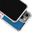 NFL Buffalo Bills White Striped iPhone 13 Pro Clear Case