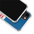 NFL Buffalo Bills White Striped iPhone 14 Clear Case