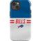 NFL Buffalo Bills White Striped iPhone 14 Impact Case