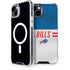 NFL Buffalo Bills White Striped iPhone 15 Plus MagSafe Case