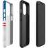 NFL Buffalo Bills White Striped iPhone 14 Pro Impact Case