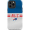 NFL Buffalo Bills White Striped iPhone 15 Pro Max Impact Case