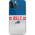 NFL Buffalo Bills White Striped iPhone 14 Pro Max Skin
