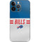 NFL Buffalo Bills White Striped iPhone 14 Pro Skin