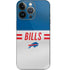 NFL Buffalo Bills White Striped iPhone 14 Pro Skin