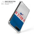 NFL Buffalo Bills White Striped iPhone 7/8 Plus Clear Case