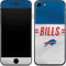 NFL Buffalo Bills White Striped iPhone 7 Skin