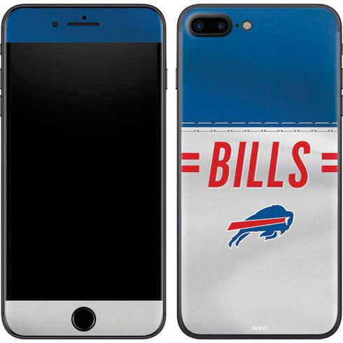 NFL Buffalo Bills White Striped iPhone 8 Plus Skin