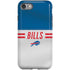 NFL Buffalo Bills White Striped iPhone SE (2nd & 3rd Gen) Pro Case
