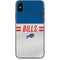NFL Buffalo Bills White Striped iPhone X Skin