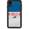 NFL Buffalo Bills White Striped iPhone XR Waterproof Case