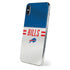 NFL Buffalo Bills White Striped iPhone XS Skin