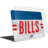 NFL Buffalo Bills White Striped MacBook Air 13in M1 (2021) Case plus Skin