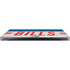 NFL Buffalo Bills White Striped MacBook Pro 14in (2021-24) Skin