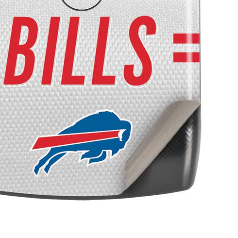 NFL Buffalo Bills White Striped Motorola RAZR Skin