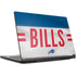 NFL Buffalo Bills White Striped MSI GS65 Stealth Laptop Skin