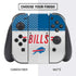 NFL Buffalo Bills White Striped Nintendo Switch Bundle Skin