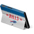 NFL Buffalo Bills White Striped Nintendo Switch OLED (2021) Skin