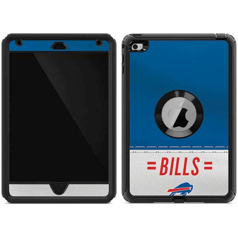 NFL Buffalo Bills White Striped Otterbox Defender iPad Skin