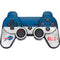 NFL Buffalo Bills White Striped PS3 Dual Shock wireless controller Skin