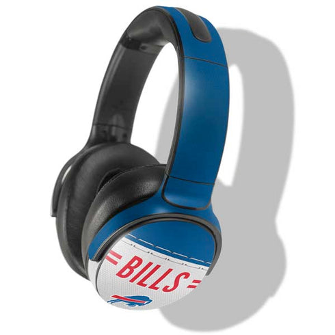 NFL Buffalo Bills White Striped Skullcandy Venue Skin