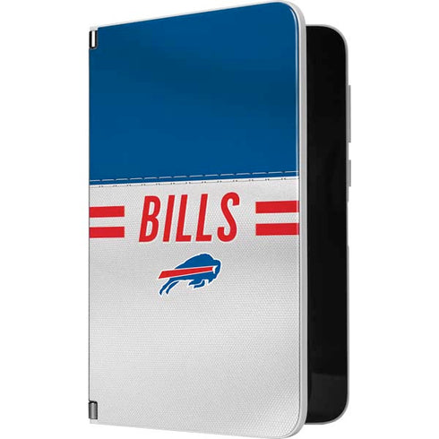 NFL Buffalo Bills White Striped Surface Duo Skin