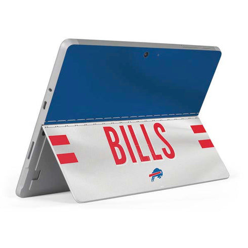 NFL Buffalo Bills White Striped Surface Go Skin