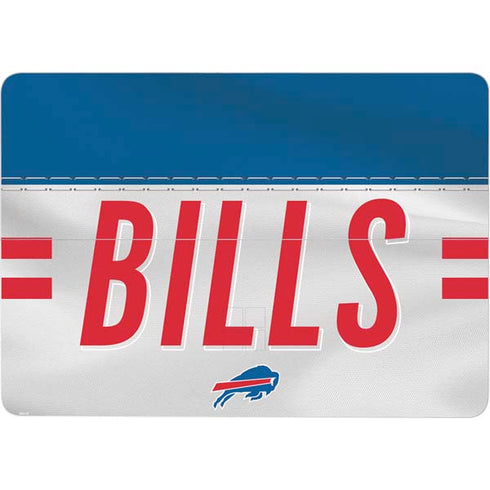 NFL Buffalo Bills White Striped Surface Laptop Studio Skin