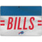 NFL Buffalo Bills White Striped Surface Pro 9 Skin