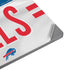 NFL Buffalo Bills White Striped Universal Laptop 12in (9.8 x 6.8in) Skin