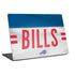 NFL Buffalo Bills White Striped Universal Laptop 13in (10.6 x 7.6in) Skin