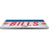NFL Buffalo Bills White Striped Universal Laptop 13in (10.6 x 7.6in) Skin