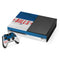 NFL Buffalo Bills White Striped Xbox One Console and Controller Bundle Skin