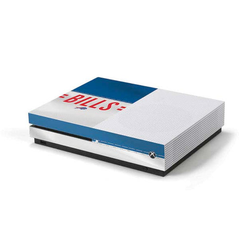 NFL Buffalo Bills White Striped Xbox One S Console Skin