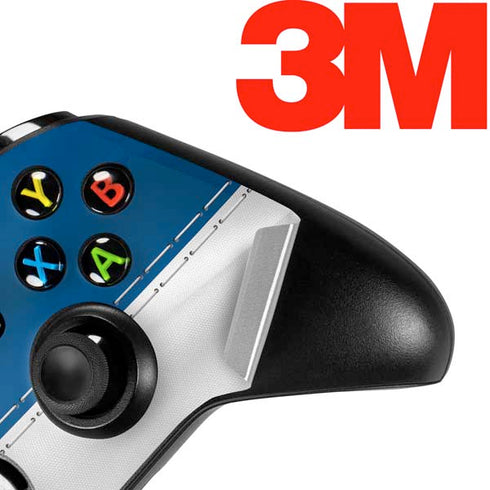 NFL Buffalo Bills White Striped Xbox One X Controller Skin