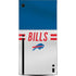 NFL Buffalo Bills White Striped Xbox Series X Console Skin
