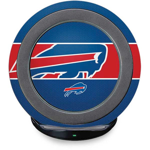NFL Buffalo Bills Zone Block Fast Charge Wireless Charging Stand Skin