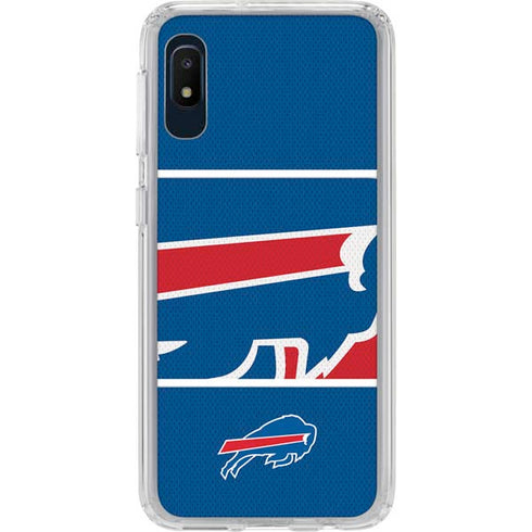 NFL Buffalo Bills Zone Block Galaxy A10e Clear Case