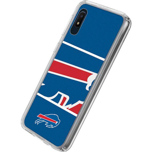NFL Buffalo Bills Zone Block Galaxy A10e Clear Case