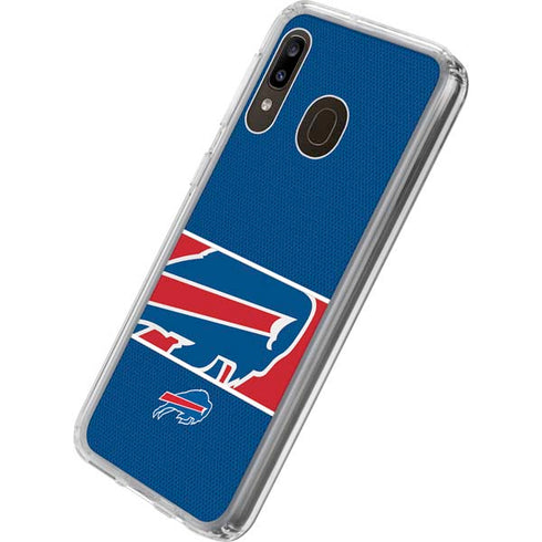 NFL Buffalo Bills Zone Block Galaxy A20 Clear Case