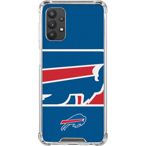 NFL Buffalo Bills Zone Block Galaxy A32 5G Clear Case