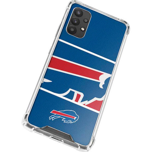 NFL Buffalo Bills Zone Block Galaxy A32 5G Clear Case